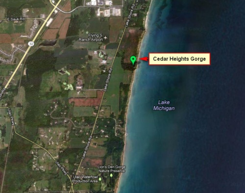 Cedar Heights Gorge Map Image-sm